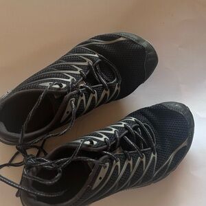 Merrell Men’s  Bare Access Arc 4 Trail Running Shoe, Black/ Aventurine Sz 7